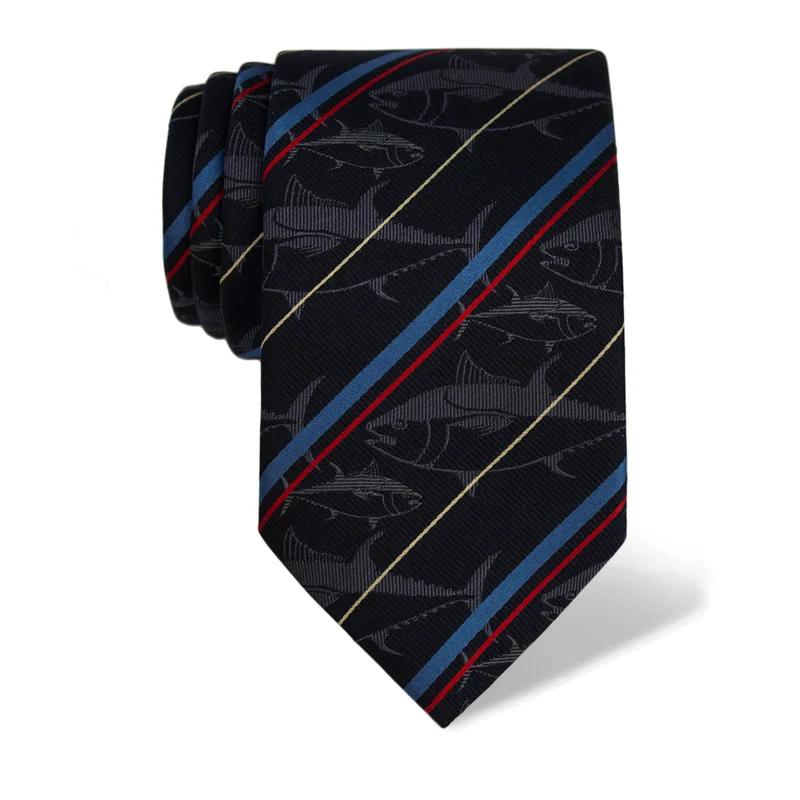 Kravata CROATA Tematski  Tuna Tamno plava  Svila 100%  