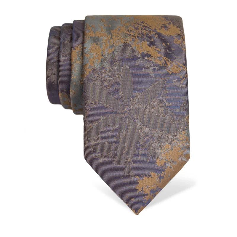 Kravata CROATA Tematski  Nacional Bordo  Svila 100%  