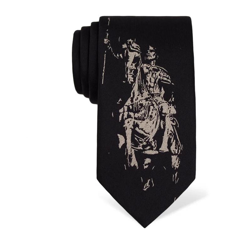 Kravata CROATA Brijuni Tematski   Tamno plava  Svila 100%  