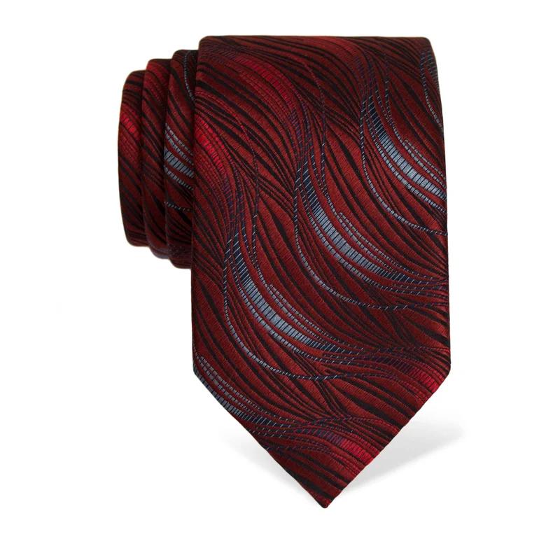 Kravata CROATA Klasični  Sitni uzorak Crna  Svila 100%  