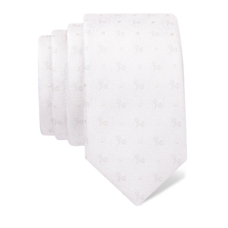 Kravata CROATA CROATA Tematski  Glagoljica Šampanj  Svila 100%  