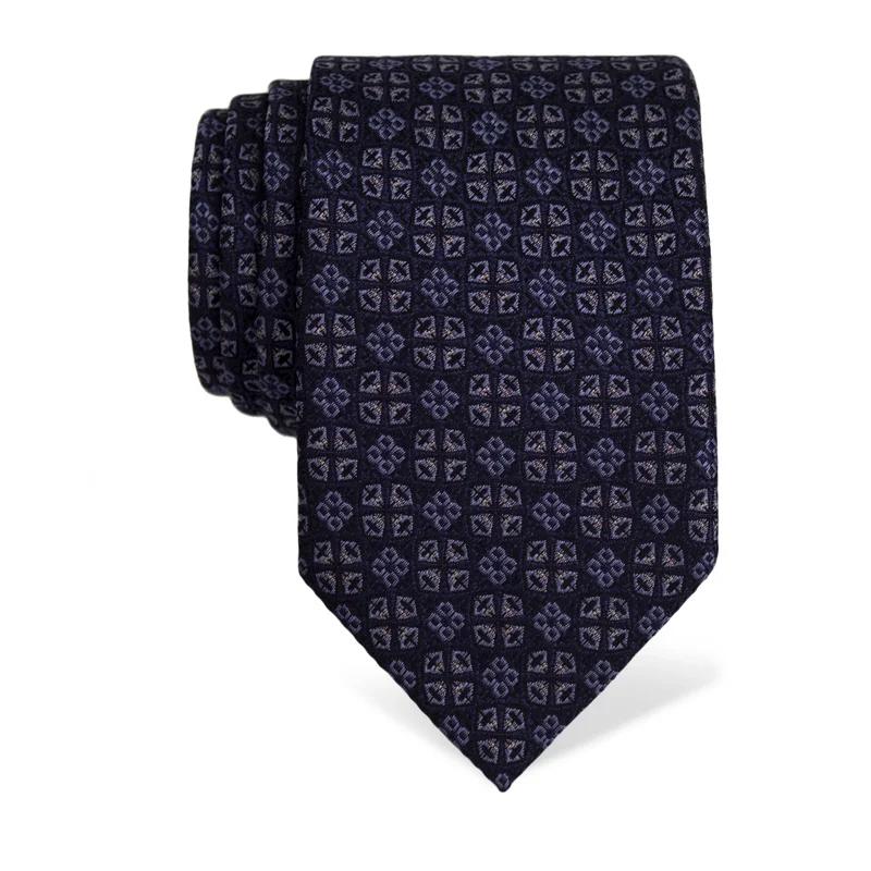 Kravata CROATA Brijuni Klasični  Razno Plava  Svila 100%  