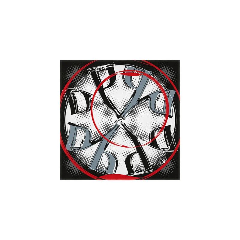 Rubac CROATA Tematski  Glagoljica Crna  Svila 100%  