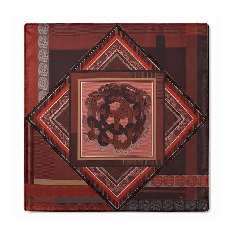 Rubac CROATA Brijuni Tematski  Pleter Bordo  Svila 100%  