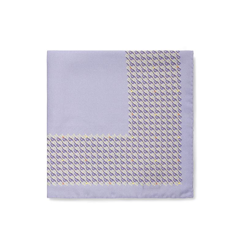 Rupčić CROATA Tematski  Glagoljica Lila  Svila 100%  