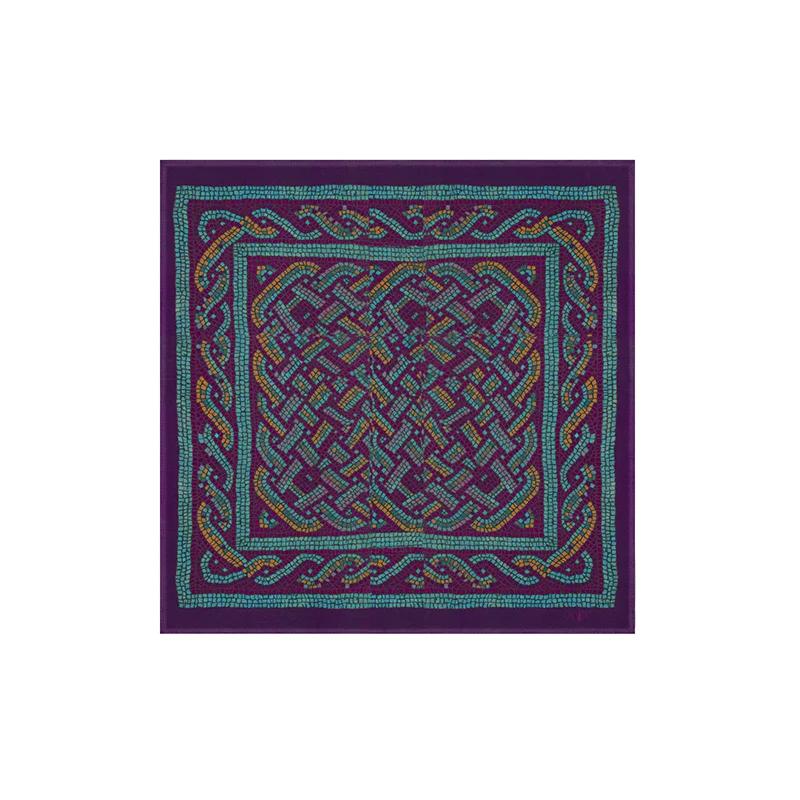 Mali rubac CROATA Tematski  Eufrazijana Ljubičasta  Svila 100%  