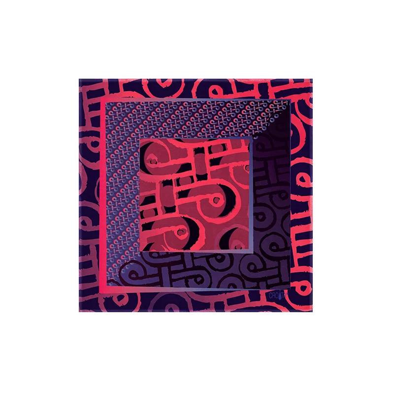 Mali rubac CROATA Tematski  Pleter Plava  Svila 100%  