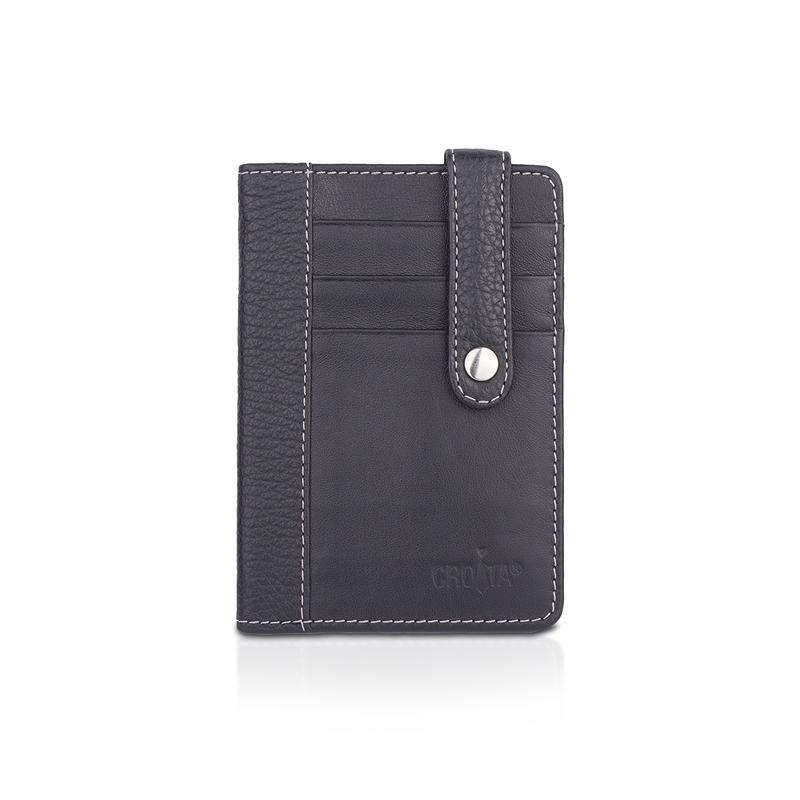 Etui za putne dokumente CROATA  Elementum Klasični Klasična Klasični Crna  Koža 100%  