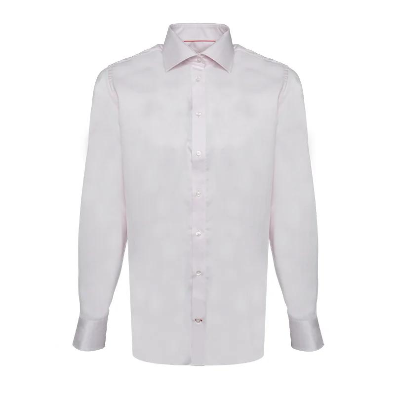 Košulja CROATA Brijuni Klasični Blago strukirani Jednobojni teksturirani Roza  Pamuk 100 %  Dugi rukav