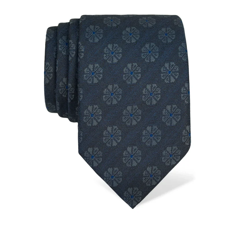 Kravata CROATA Tematski  Narodni vez Svijetlo plava  Svila 100%  