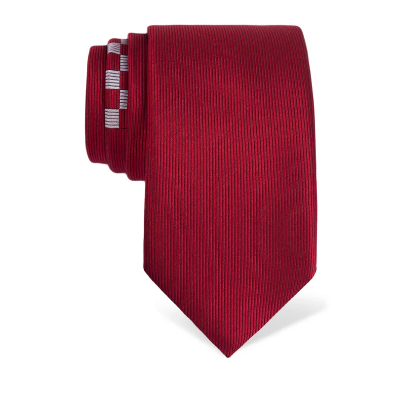 Kravata CROATA Tematski  Nacional Crvena  Svila 100%  