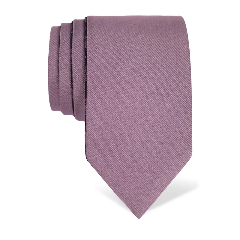 Kravata CROATA Tematski S dva lica Narodni vez Tamno plava  Svila 100%  