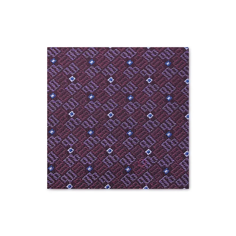 Kravata CROATA Dubrovnik Tematski  Glagoljica Bordo  Svila 100%  