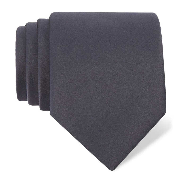 Kravata CROATA Klasični  Jednobojni Tamno plava  Svila 100%  