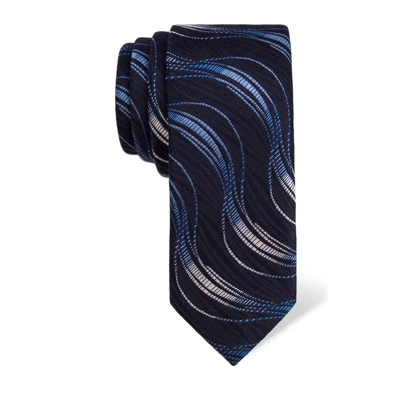 Kravata CROATA Klasični  Razno Tamno plava  Svila 100%  