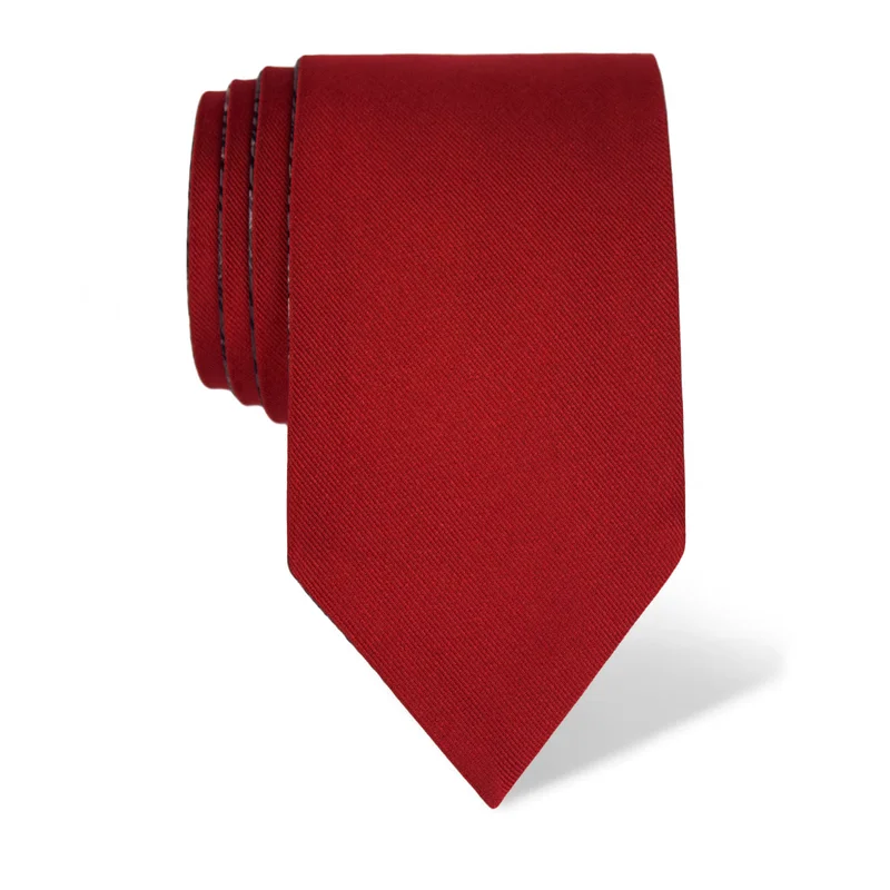 Kravata CROATA Klasični S dva lica Razno Siva  Svila 100%  