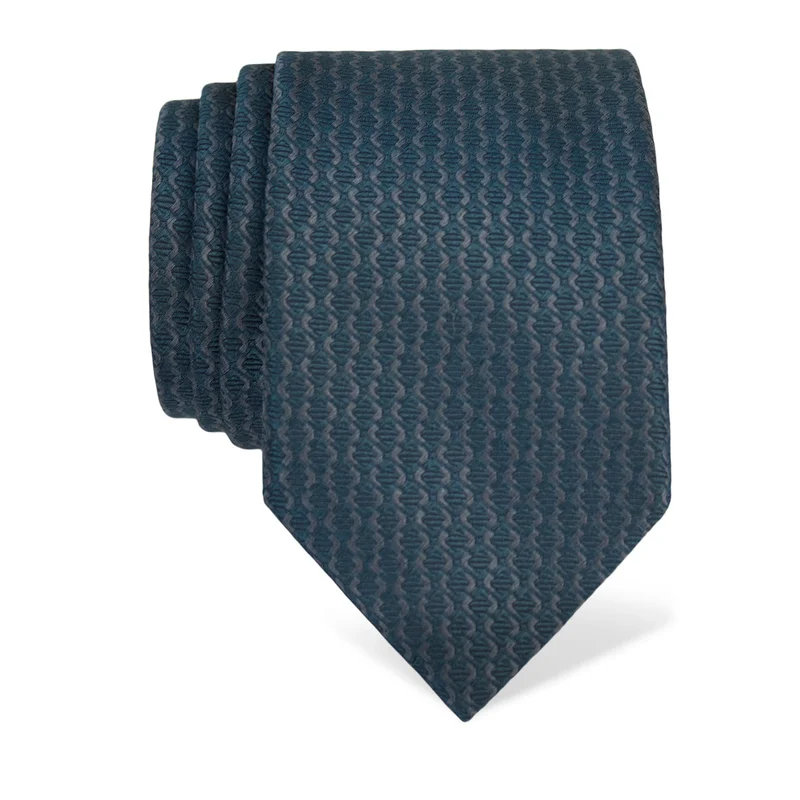 Kravata CROATA Klasični Velika Sitni uzorak Svijetlo plava  Svila 100%  