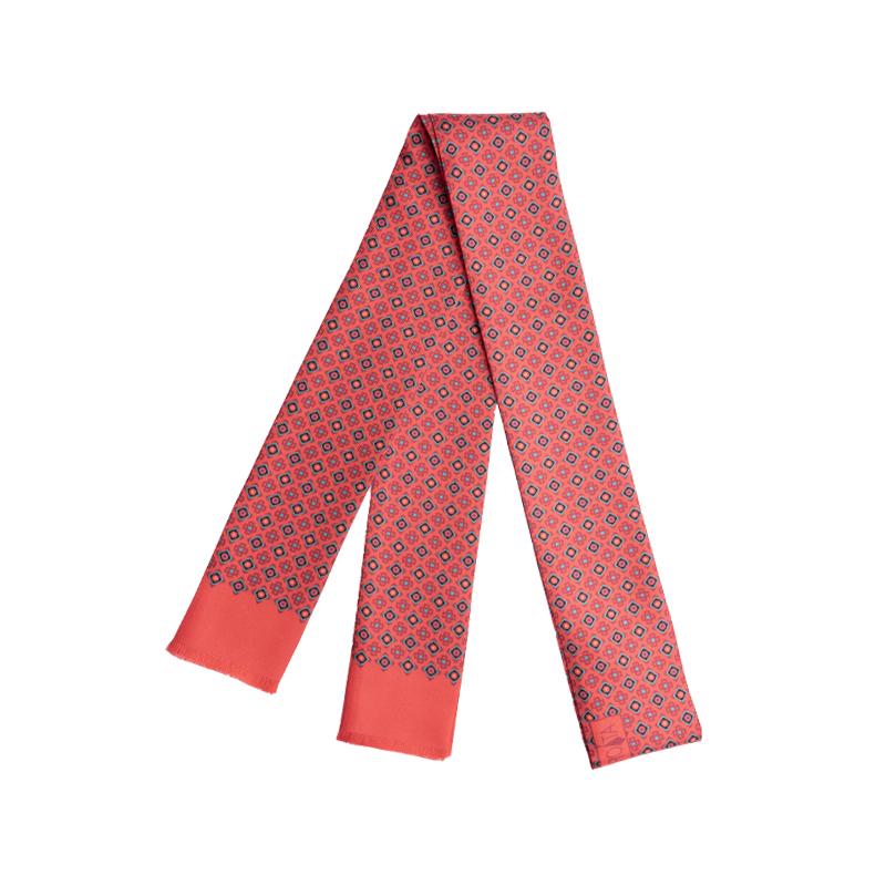 Šal kravata CROATA CROATA Klasični Klasična Razno Crvena  Svila 100%  