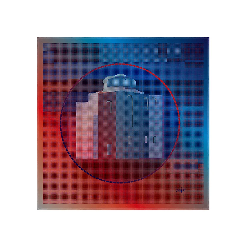 Rubac CROATA Tematski  Zadar Crvena  Svila 100%  