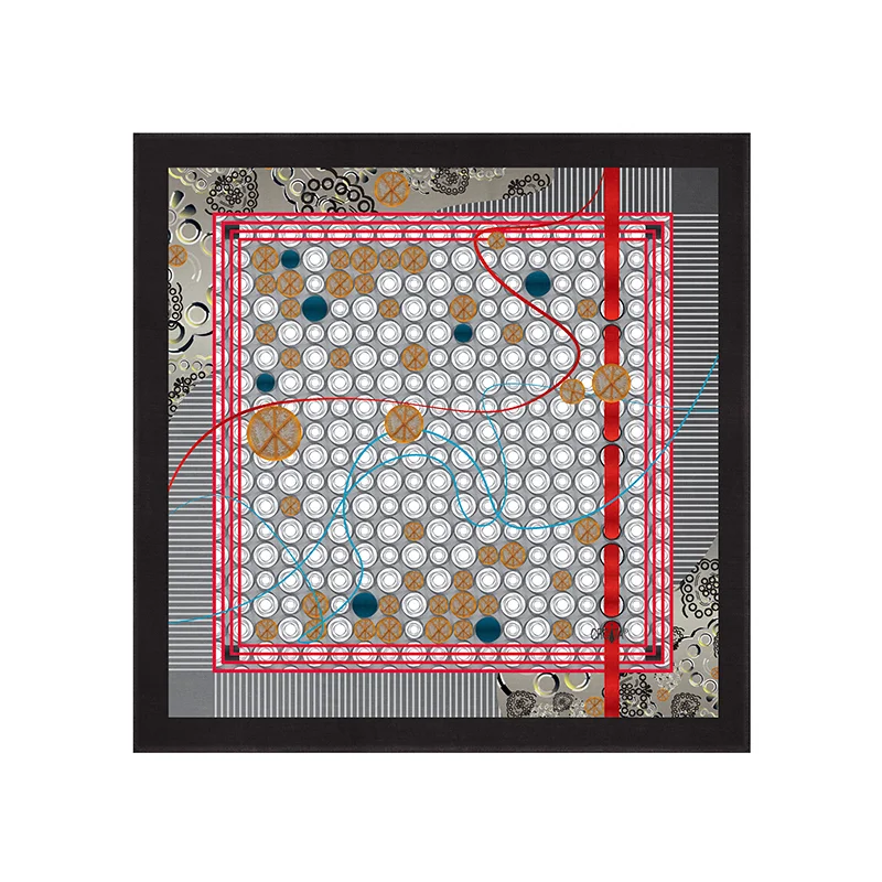 Rubac CROATA Tematski  Osijek Siva  Svila 100%  