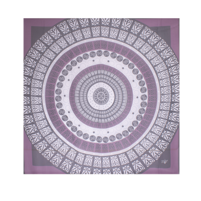 Rubac CROATA Brijuni Tematski Limitirana serija Secesija Ljubičasta  Svila 100%  