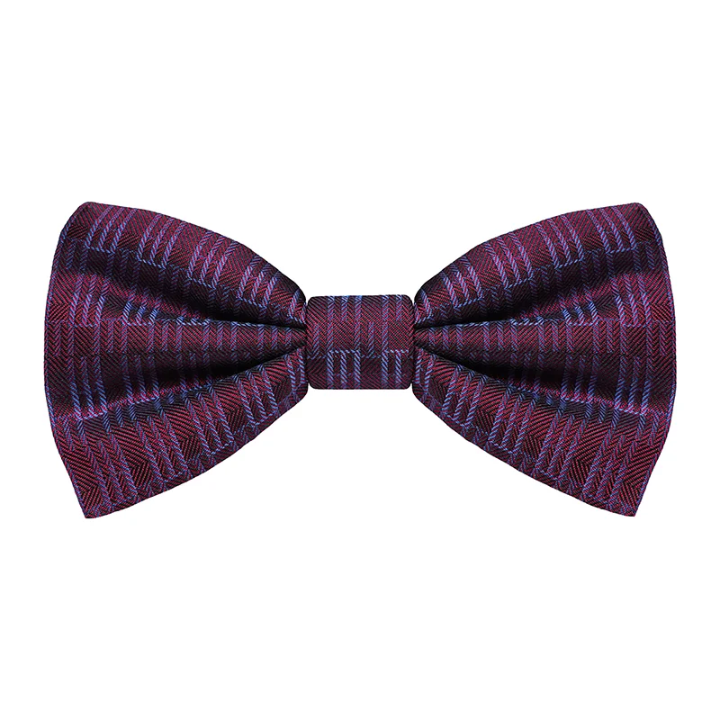 Leptir kravata CROATA Tematski  Glagoljica Bordo  Svila 100%  