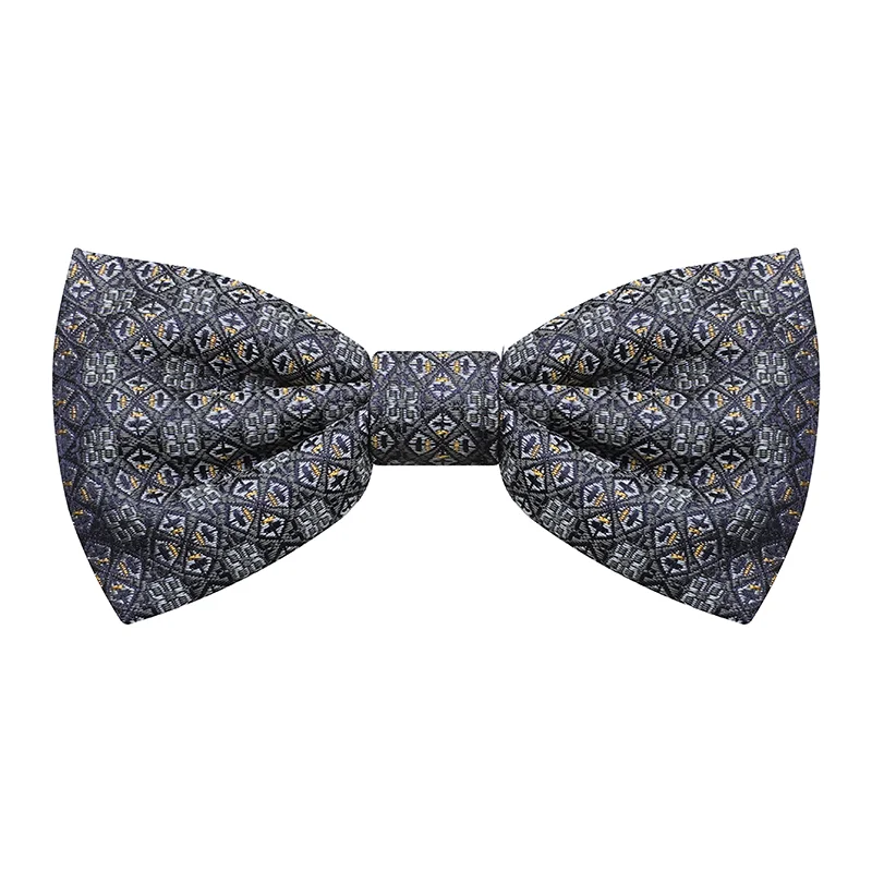 Leptir kravata CROATA Brijuni Klasični  Razno Siva  Svila 100%  