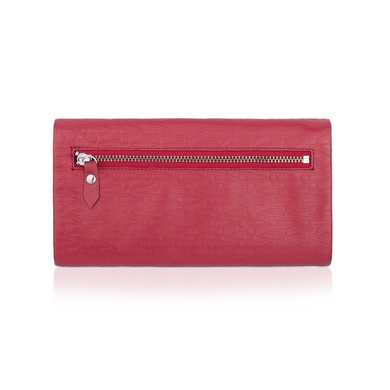 Novčanik CROATA CROATA Tematski Tematska Glagoljica Crvena  Koža 100%  