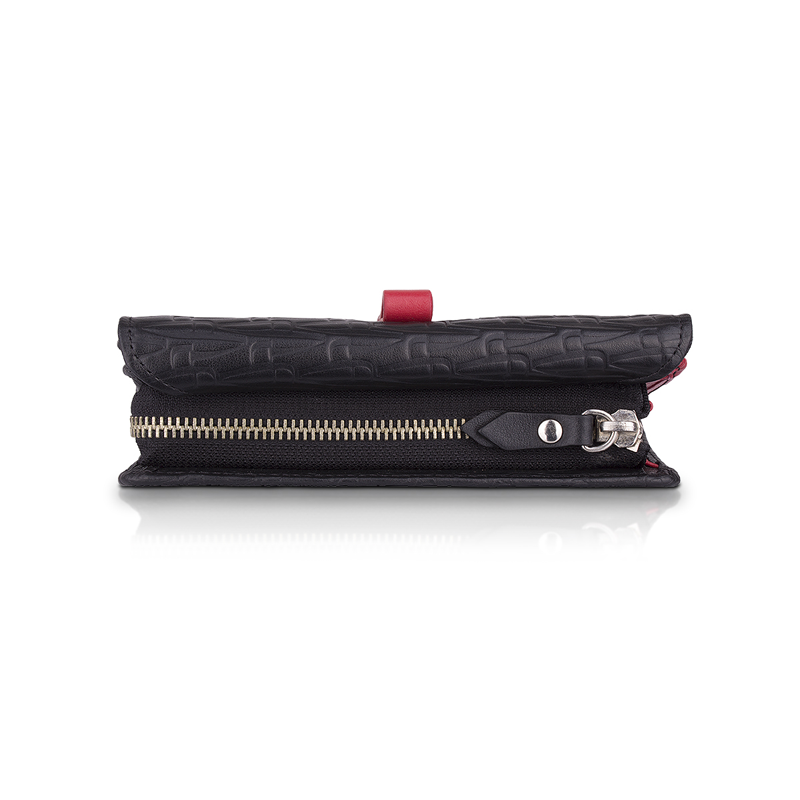 Novčanik CROATA CROATA Tematski Tematska Glagoljica Crna  Koža 100%  