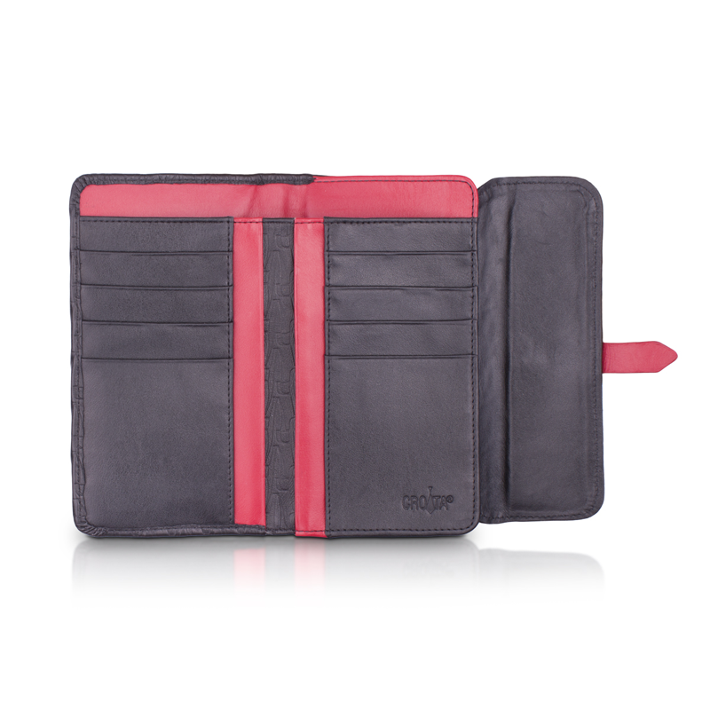 Novčanik CROATA CROATA Tematski Tematska Glagoljica Crna  Koža 100%  