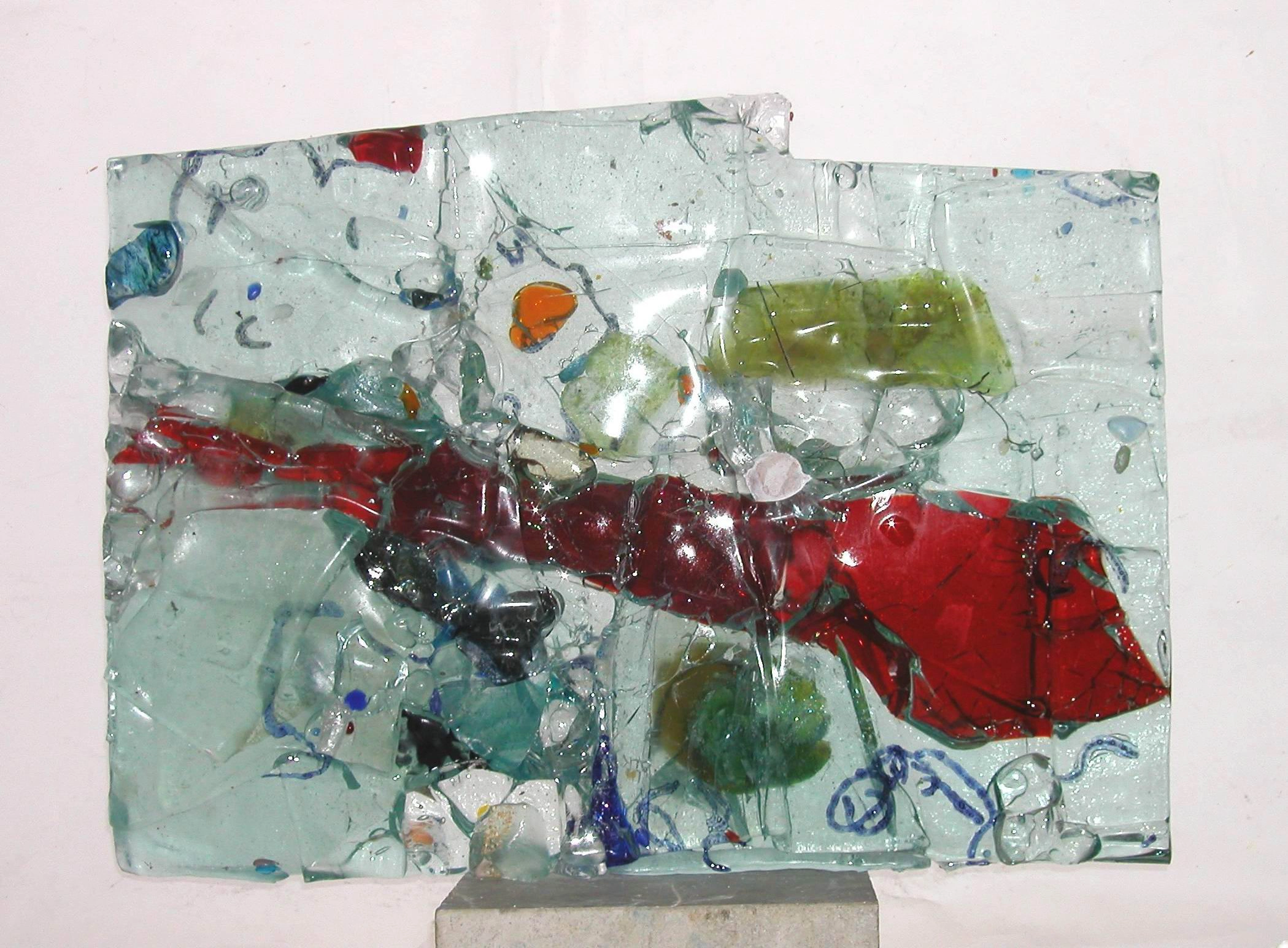 Anton Vrlic, Glass sculpture