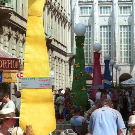 Instalacije za ulični festival, 2002. 